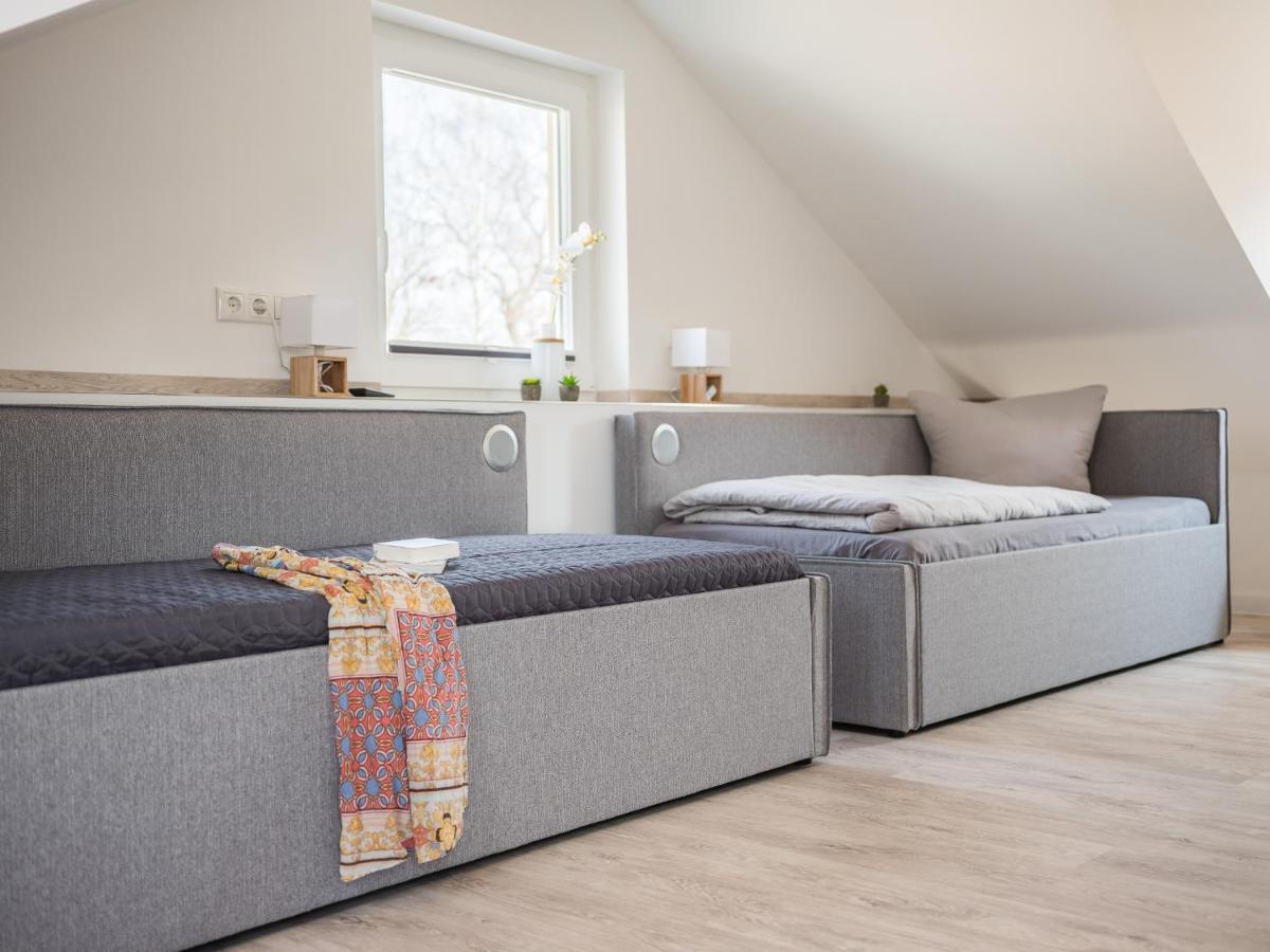Ferienhaus Fuer Die Ganze Familie - Kamin-Sauna-See Krakow am See Dış mekan fotoğraf